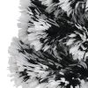 Karácsonyfák, vidaXL zöld és fehér száloptikás megvilágított karácsonyfa 64 cm