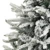 Karácsonyfák, vidaXL PVC és PE műkarácsonyfa pelyhes hóval 150 cm