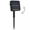 Karácsonyi fények, vidaXL 2 db 2x200 LED-es meleg fehér bel-/kültéri napelemes fényfüzér