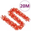 Karácsonyi fények, vidaXL piros karácsonyi füzér LED-es izzókkal 20 m