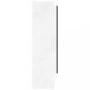 Fürdőszobai pipereasztalok, vidaXL fényes fehér MDF tükrös fürdőszobaszekrény 80 x 15 x 60