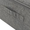 Háztartási tárolódobozok, vidaXL 2 db antracitszürke szövet tárolódoboz 70 x 40 x 18 cm