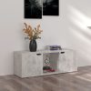 Nappali bútorok, vidaXL betonszürke szerelt fa TV-szekrény 88,5 x 27,5 x 30,5 cm