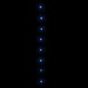 Karácsonyi fények, vidaXL kék fényű PVC LED-füzér 150 LED-el 15 m