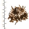 Karácsonyi fények, vidaXL meleg fehér fényű kompakt PVC LED-szalag 400 LED-del 13 m