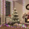 Karácsonyi fények, vidaXL színes pasztell fényű kompakt PVC LED-szalag 400 LED-del 13 m
