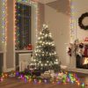 Karácsonyi fények, vidaXL színes fényű kompakt PVC LED-szalag 1000 LED-del 10 m
