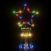 Karácsonyfák, vidaXL színes fényű karácsonyfa tüskével 310 LED-del 300 cm