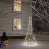 Karácsonyfák, vidaXL színes fényű karácsonyfa tüskével 200 LED-del 180 cm