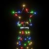 Karácsonyfák, vidaXL színes fényű karácsonyfa tüskével 200 LED-del 180 cm