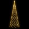Karácsonyfák, vidaXL meleg fehér fényű karácsonyfa tüskével 3000 LED-del 800 cm