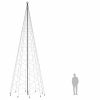 Karácsonyfák, vidaXL meleg fehér fényű karácsonyfa tüskével 3000 LED-del 800 cm