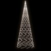 Karácsonyfák, vidaXL hideg fehér fényű karácsonyfa tüskével 3000 LED-del 800 cm