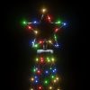 Karácsonyfák, vidaXL színes fényű karácsonyfa tüskével 3000 LED-del 300 cm