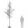 Karácsonyfák, vidaXL LED-es cseresznyevirágfa 672 meleg fehér LED-del 400 cm