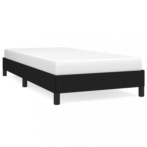 Ágyak és ágykeretek, vidaXL ágykeret matrac nélkül fekete 90x200 cm szövet