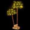 Karácsonyfák, vidaXL karácsonyfa LED-ekkel 105 cm és 180 cm