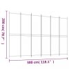 Térelválasztók, vidaXL 6 paneles fehér szövet térelválasztó 300x200 cm