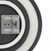 Tükrök, vidaXL kerek LED-es fürdőszobai tükör 70 cm