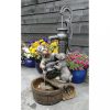 Szökőkút és kerti tó tartozékok, Ubbink Acqua Arte Regina 1387045 csobogószett