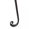 Kerti padok, vidaXL barna antik acél kerti pad 128 cm