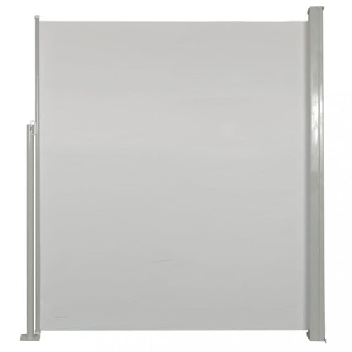 Kültéri napernyők és árnyékolók, vidaXL veranda, terasz válaszfal 160 x 300 cm krémszínű