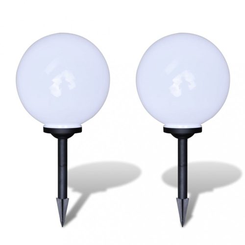 Kültéri világítás, vidaXL 2 db kültéri tüske ösvény LED-es lámpa 30 cm