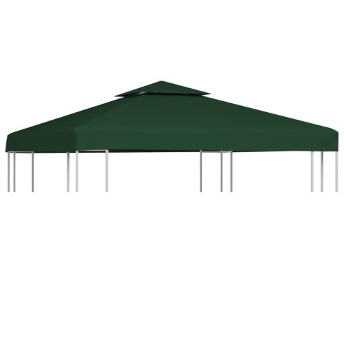 Ponyva- és pavilon tetők, vidaXL zöld csere pavilon ponyvatető 310 g/m² 3 x 3 m