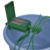 Öntöző vezérlők, Automata öntözőrendszer vízpermetezővel és időzítővel