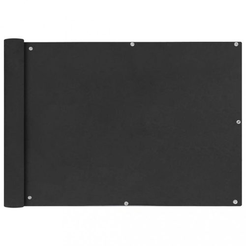 Kültéri napernyők és árnyékolók, vidaXL 75x400 cm antracit Oxford szövetű erkély ablak