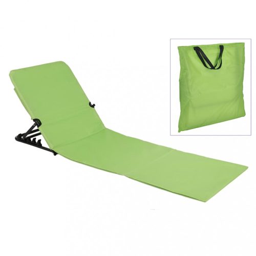 Napozóágyak, HI zöld összecsukható PVC strandmatrac