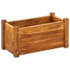 Virágcserepek és kaspók, vidaXL kerti akácfa magaságyás 50 x 25 x 25 cm