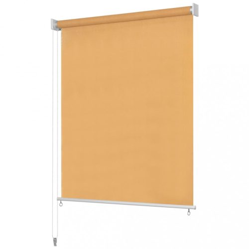 Redőnyök és rolók, vidaXL bézs színű, kültéri sötétítő roló 200 x 230 cm