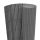 Kerítéspanelek, vidaXL szürke kétoldalas PVC kerti kerítés 90 x 500 cm