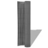 Kerítéspanelek, vidaXL szürke kétoldalas PVC kerti kerítés 90 x 500 cm