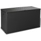 Kerti tároló ládák, vidaXL antracitszürke PP rattan kerti tárolóláda 120 x 56 x 63 cm