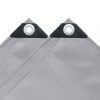 Vízhatlan ponyvák, vidaXL szürke takaróponyva 650 g/m² 2 x 3 m