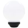 Kültéri világítás, vidaXL 4 db napelemes kültéri LED gömblámpa, 15 cm RGB