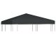Ponyva- és pavilon tetők, vidaXL szürke pavilon tetőponyva 310 g/m², 3 x 3 m