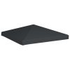 Ponyva- és pavilon tetők, vidaXL szürke pavilon tetőponyva 310 g/m², 3 x 3 m