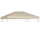 Ponyva- és pavilon tetők, vidaXL bézs pavilon tetőponyva 310 g/m² 4 x 3 m