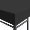 Ponyva- és pavilon tetők, vidaXL szürke pavilon tetőponyva 310 g/m², 4 x 3 m