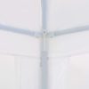 Kerti pavilon és előtető, vidaXL fehér PE rendezvénysátor 3 x 12 m