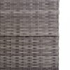 Kerti tárolódobozok, vidaXL szürke polyrattan kerti tárolóláda 150 x 100 x 100 cm
