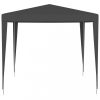 Kerti pavilon és előtető, vidaXL antracitszürke rendezvénysátor 2,5 x 2,5 m 90 g/m²