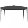 Kerti pavilon és előtető, vidaXL antracitszürke rendezvénysátor 4 x 4 m 90 g/m²