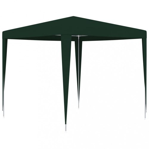 Kerti pavilon és előtető, vidaXL zöld rendezvénysátor 2,5 x 2,5 m 90 g/m²