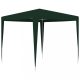 Kerti pavilon és előtető, vidaXL zöld rendezvénysátor 2,5 x 2,5 m 90 g/m²