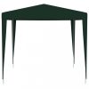 Kerti pavilon és előtető, vidaXL zöld rendezvénysátor 2,5 x 2,5 m 90 g/m²