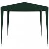 Kerti pavilon és előtető, vidaXL zöld rendezvénysátor 2,5 x 2,5 m 90 g/m²